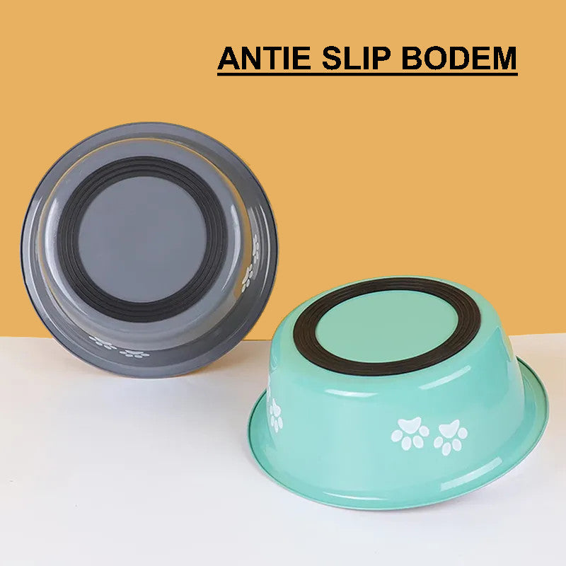 RVS Voerbak Anti-Slip