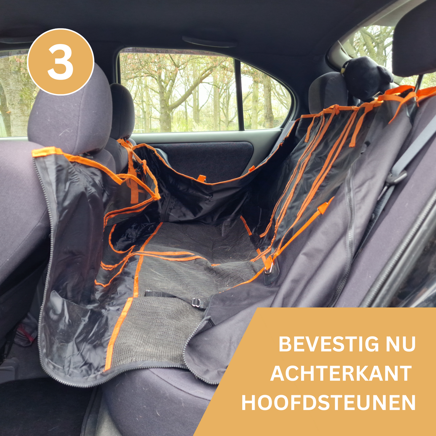 Hangmat Achterbank Hoes Voor Auto