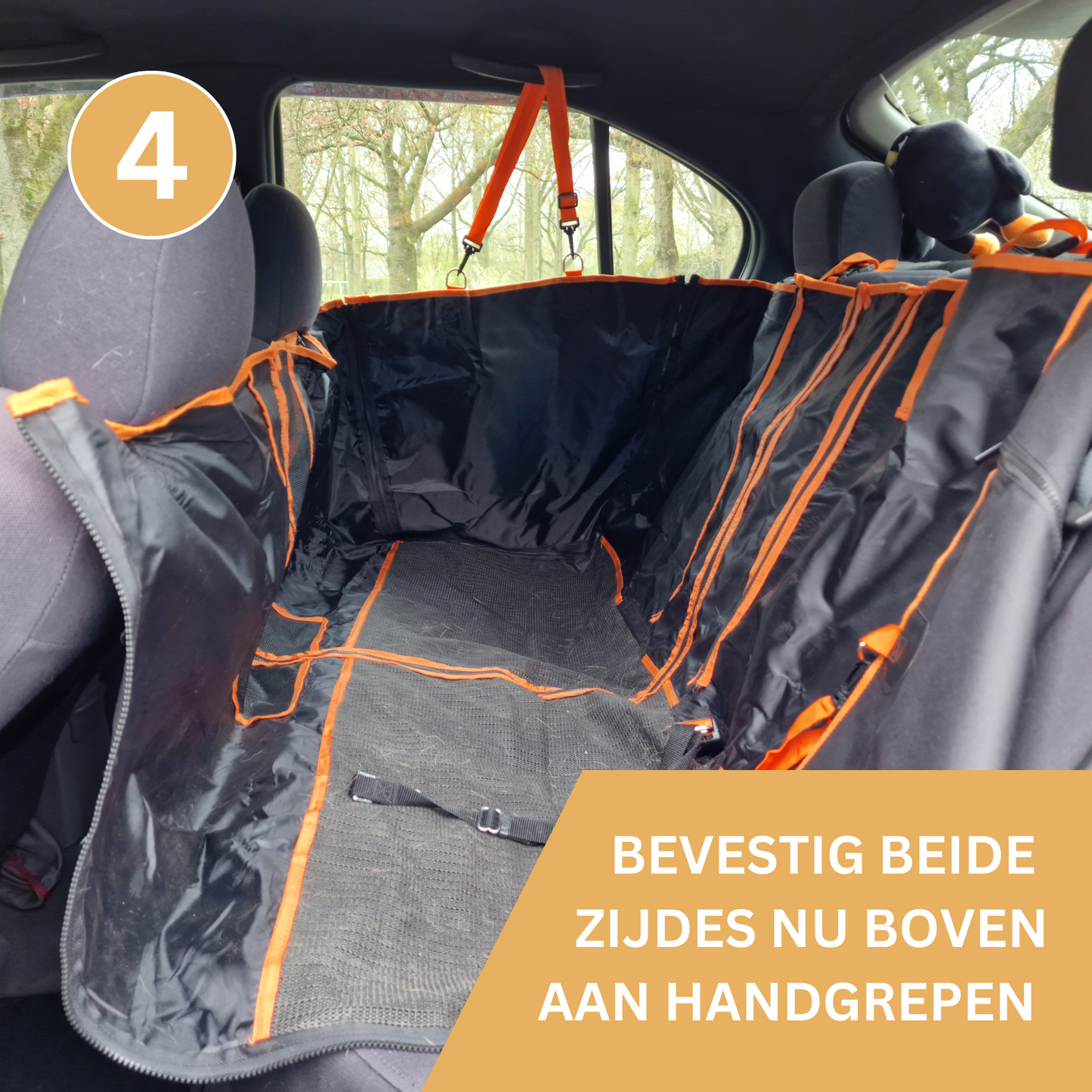 Hangmat Achterbank Hoes Voor Auto