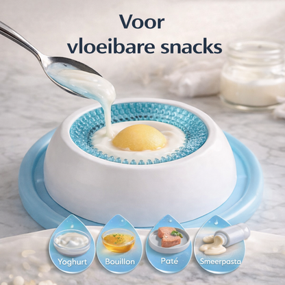 Likkom Slowfeeder  – Voor Vloeibare Snacks Deluxe