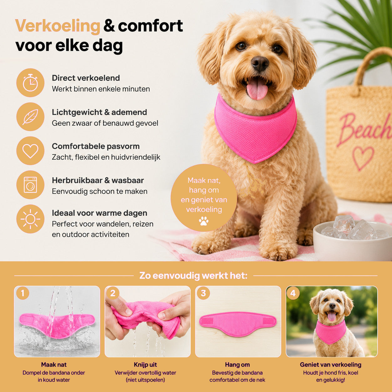 Koel Bandana Sjaal