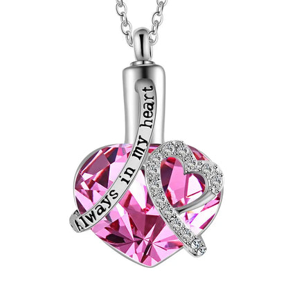 Gedenkketting - Hart Met Text