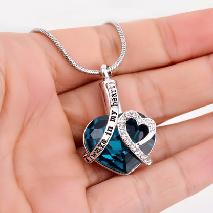 Gedenkketting - Hart Met Text