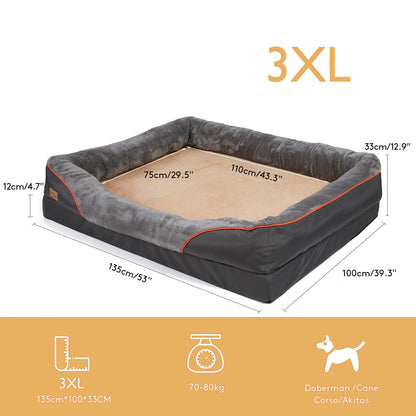 Hondenbed Traagschuim Matras - 4 Seisoenen
