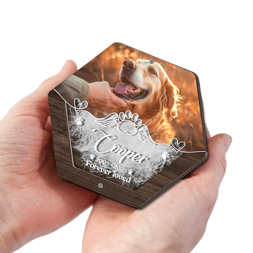 Gepersonaliseerde Herinneringsdoos Voor Huisdieren