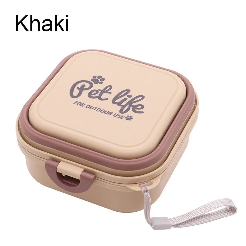 Draagbare Voer En Water Bak