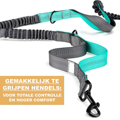 Canicross Bungee Riem (1 of 2 Honden)