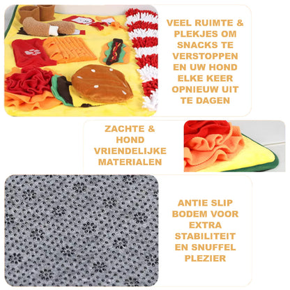 Snuffel Mat - Fast Food