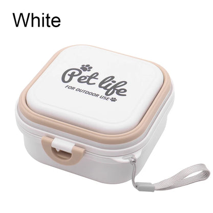 Draagbare Voer En Water Bak