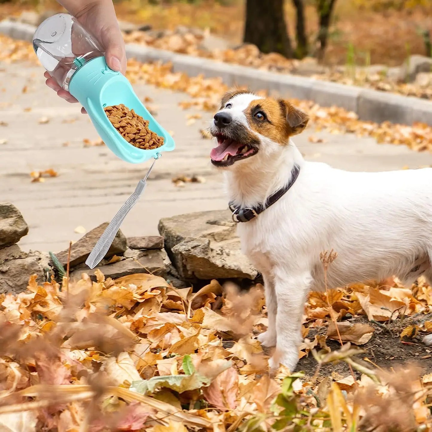 Drinkfles / Voerbak Voor Honden