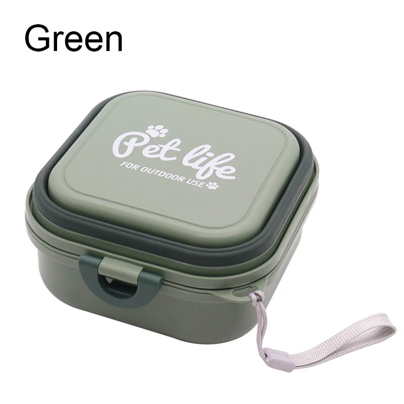 Draagbare Voer En Water Bak