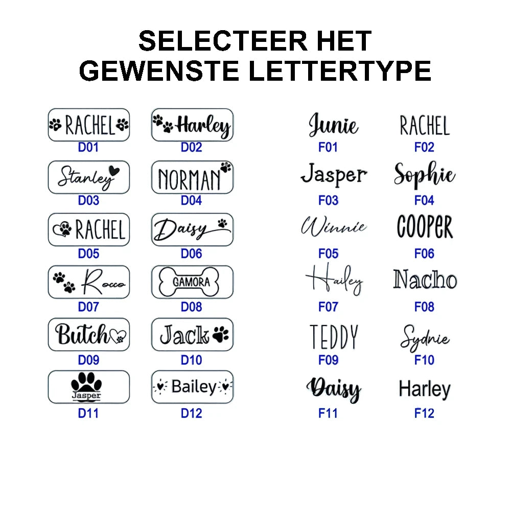 Design Drink & Voerbak – Gepersonaliseerd