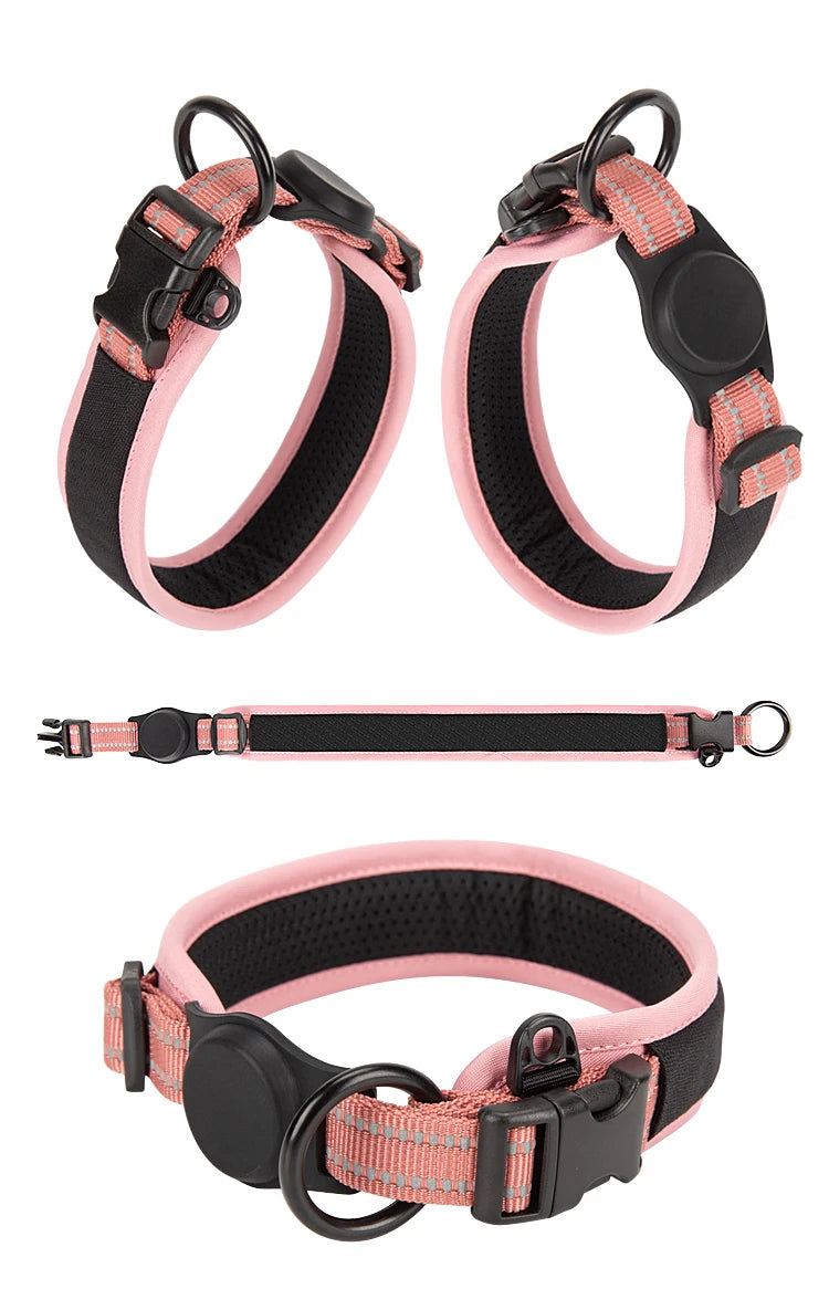 Halsband met Airtag Houder - Casual