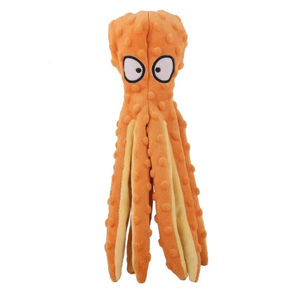 Pluche Octopus Hondenspeeltje