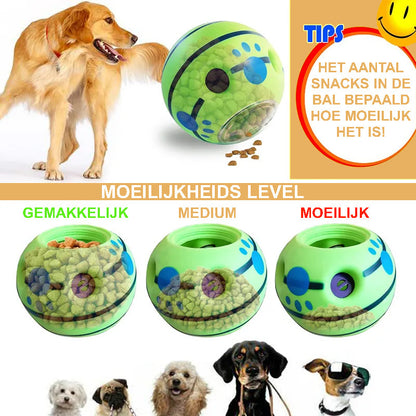 Giechelende Snack Bal