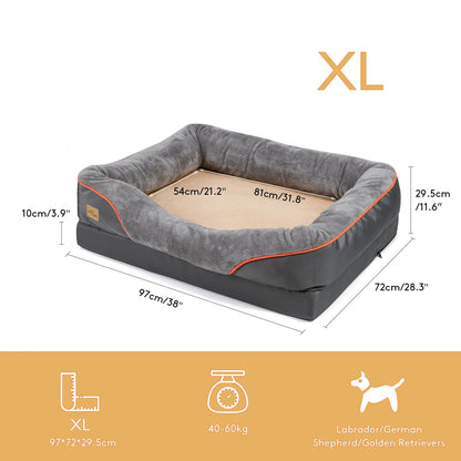 Hondenbed Traagschuim Matras - 4 Seisoenen