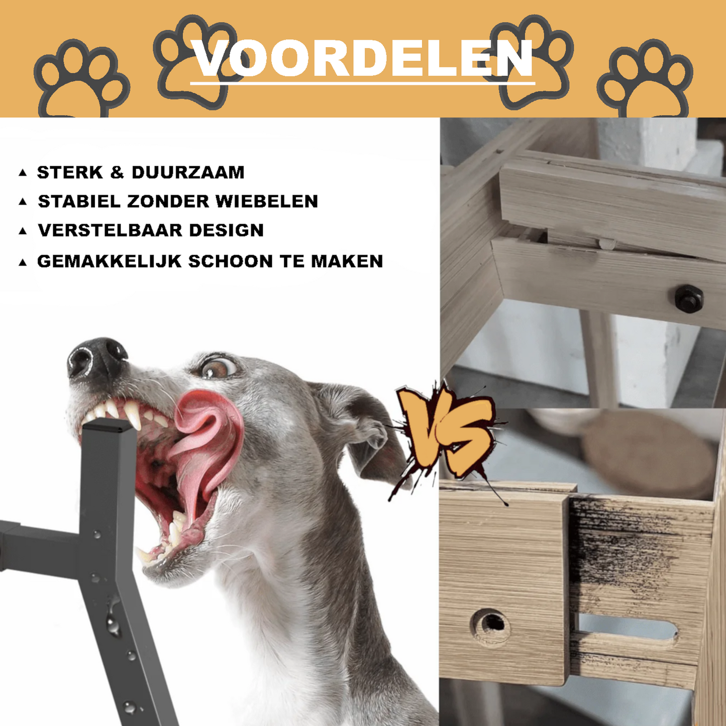 Verhoogde Voerbak Standaard - XL