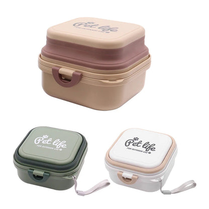 Draagbare Voer En Water Bak