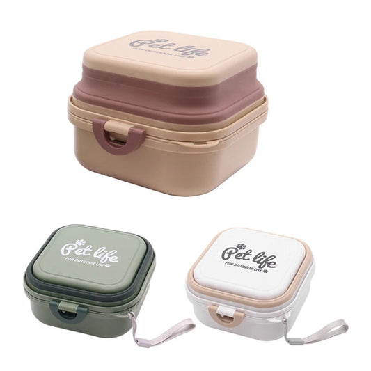 Draagbare Voer En Water Bak