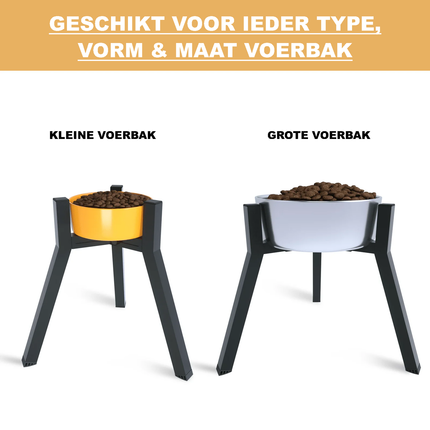 Verhoogde Voerbak Standaard - XL