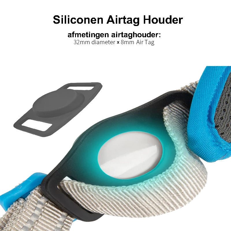 Halsband met Airtag Houder - Casual