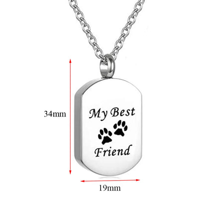 Gedenkketting - My Best Friend