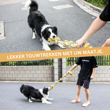 Kauw & Trektouw - 80cm (Grote Honden)