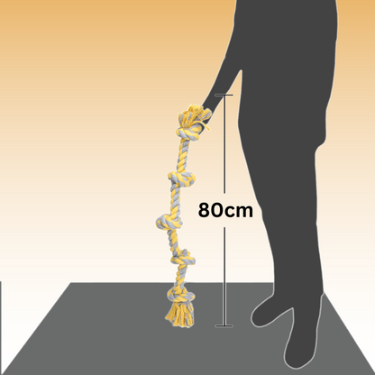 Kauw & Trektouw - 80cm (Grote Honden)