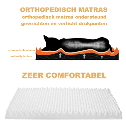 Hondenbed Traagschuim Matras - 4 Seisoenen