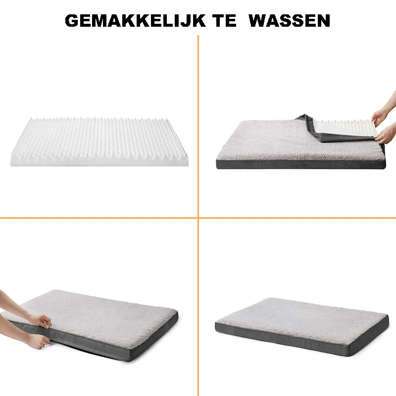 Hondenbed Traagschuim Matras - 4 Seisoenen