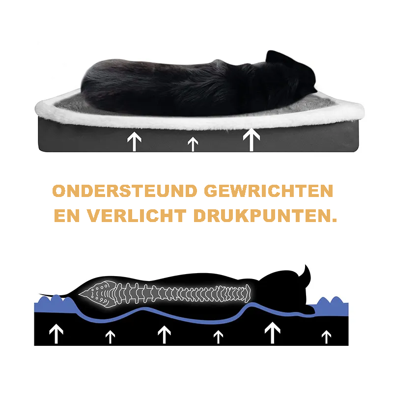 Hondenbed Traagschuim Matras