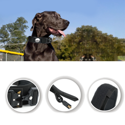 Halsband met Airtag Houder